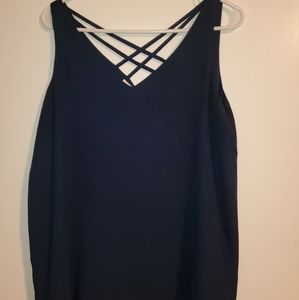 Maurices chiffon tank top